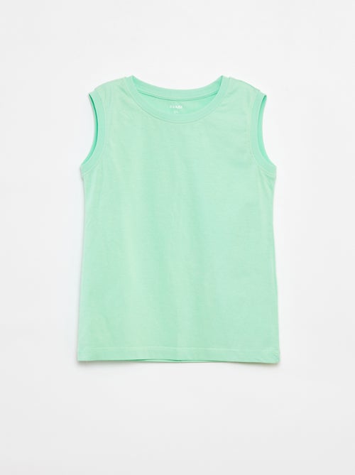 Set di 2 canotte con scollo tondo - Kiabi