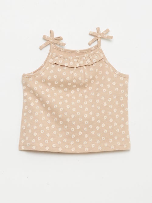 Set di 2 canotte con spalline - Kiabi