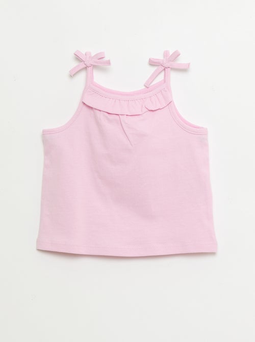 Set di 2 canotte con spalline - Kiabi