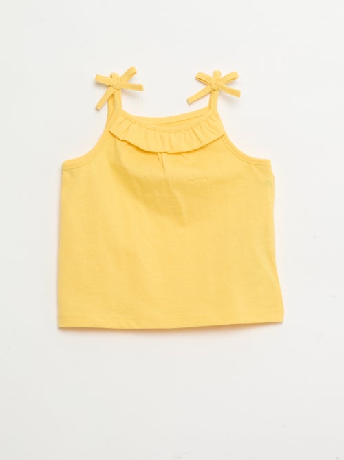 Set di 2 canotte con spalline - Kiabi