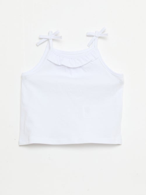 Set di 2 canotte con spalline - Kiabi