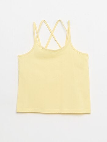 Set di 2 canotte di cui 1 stampata