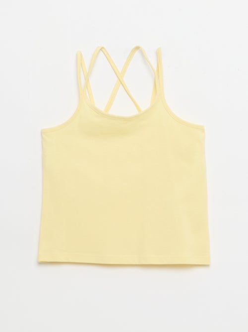 Set di 2 canotte di cui 1 stampata - Kiabi