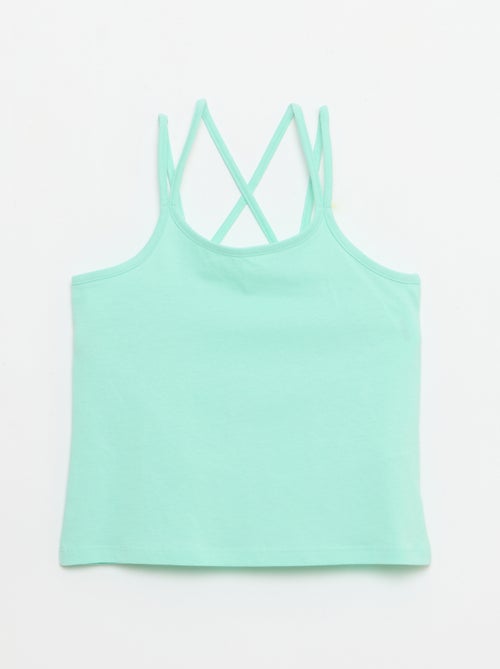 Set di 2 canotte di cui 1 stampata - Kiabi