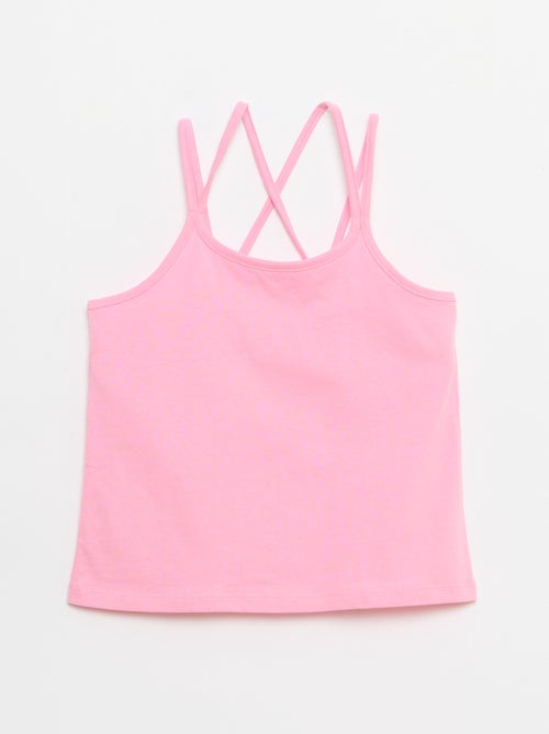 Set di 2 canotte di cui 1 stampata - Kiabi