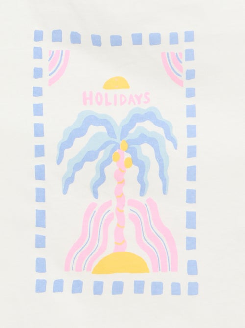 Set di 2 canotte di cui 1 stampata - Kiabi