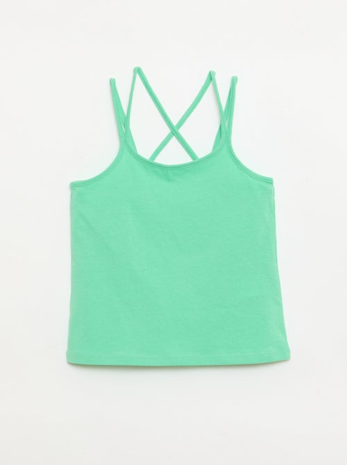 Set di 2 canotte di cui 1 stampata - Kiabi