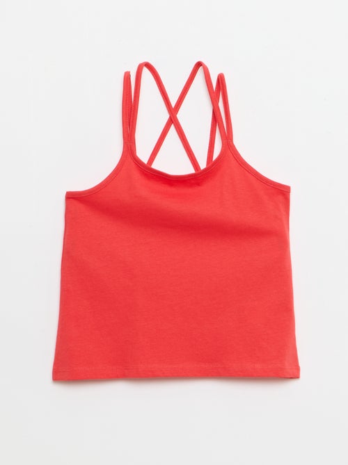 Set di 2 canotte di cui 1 stampata - Kiabi