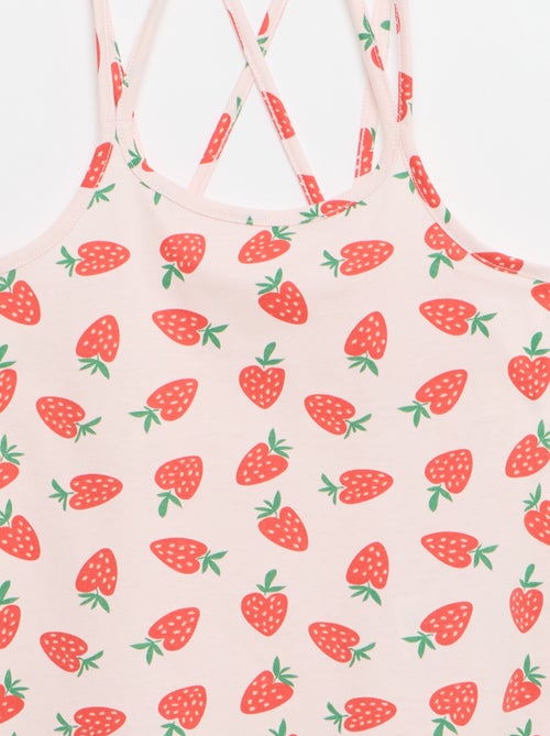 Set di 2 canotte di cui 1 stampata - Kiabi