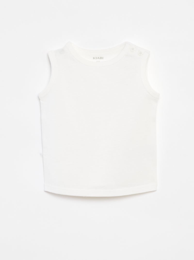 Set di 2 canotte Giallo - Kiabi