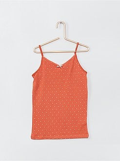 Set di 2 canotte in cotone stretch - Kiabi