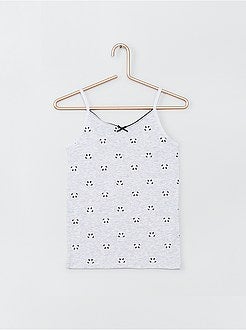 Set di 2 canotte in cotone stretch - Kiabi