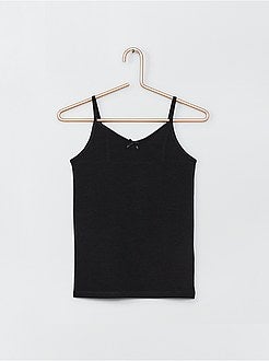 Set di 2 canotte in cotone stretch - Kiabi