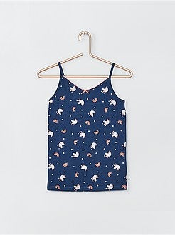 Set di 2 canotte in cotone stretch - Kiabi