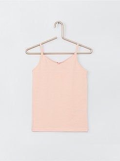 Set di 2 canotte in cotone stretch - Kiabi