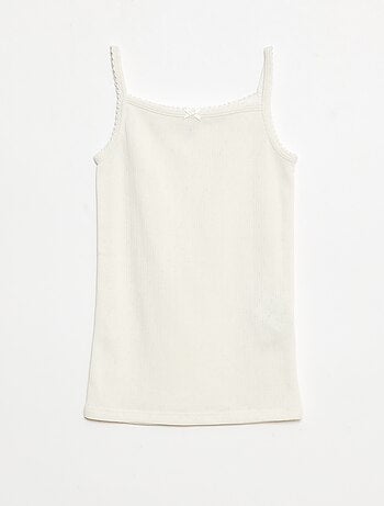 Set di 2 canotte termoregolatrici in cotone