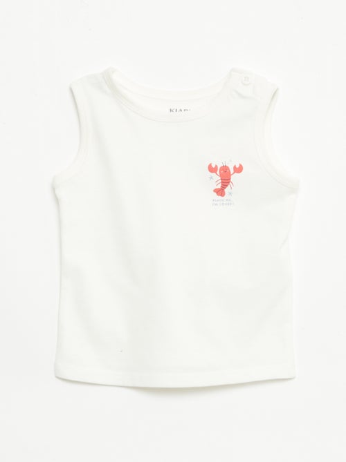 Set di 2 canottiere - Kiabi