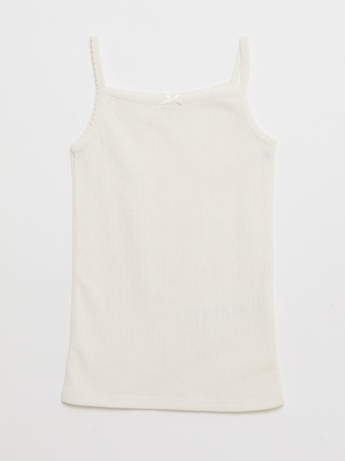 Set di 2 canottiere in cotone - Kiabi