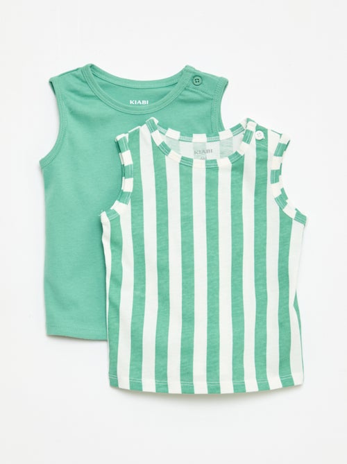 Set di 2 canottiere - Kiabi