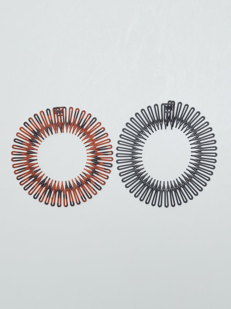 Set di 2 cerchietti! dentellati BEIGE - Kiabi