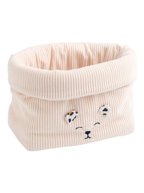 Set di 2 cestini portaoggetti in velluto a coste con dettagli - SAUTHON - Kiabi