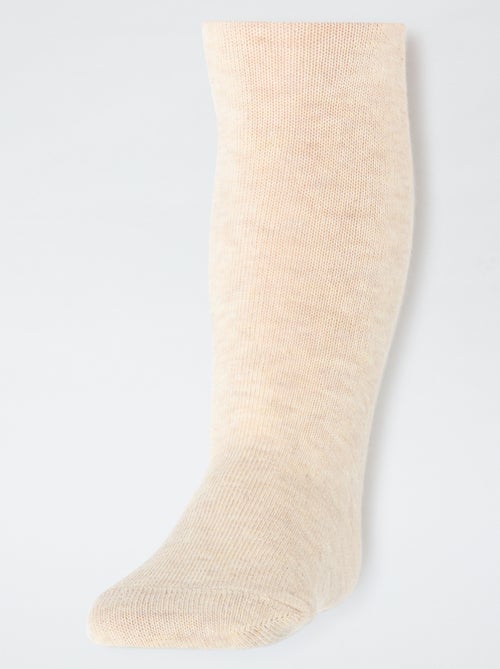 Set di 2 collant caldi in jersey - Kiabi