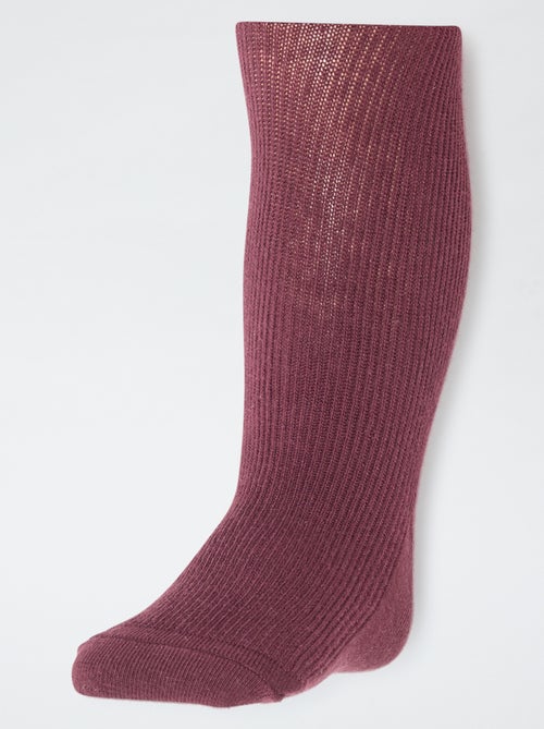 Set di 2 collant caldi in jersey - Kiabi