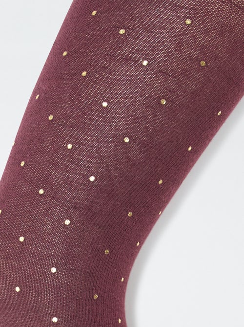 Set di 2 collant 'cuore' - Kiabi