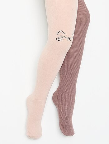 Set di 2 collant fantasia