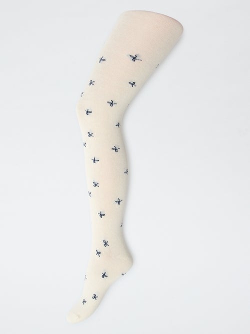 Set di 2 collant 'fiocco' - Kiabi