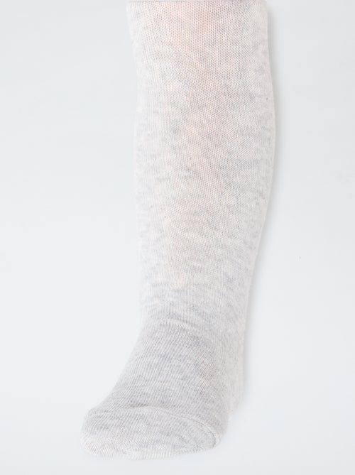 Set di 2 collant im jersey tinta unita - Kiabi