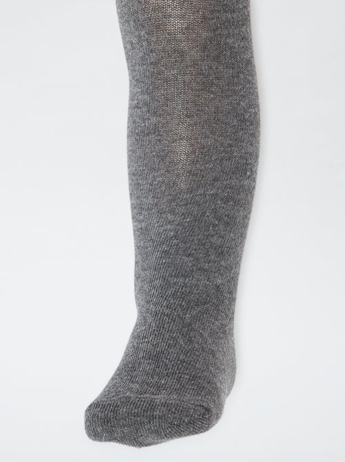 Set di 2 collant im jersey tinta unita - Kiabi