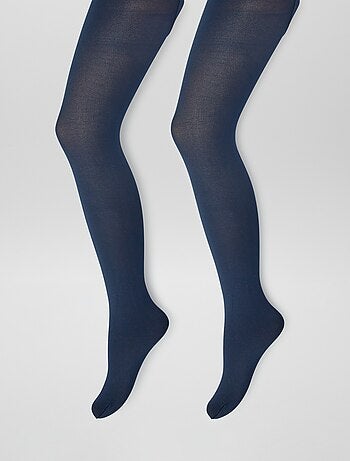 Collant 70D Maglia Liscia Blu 2 Këisler 1 Paio - Farmacia Loreto - Foto 8