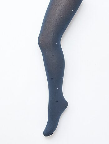 Set di 2 collant leggeri fantasia