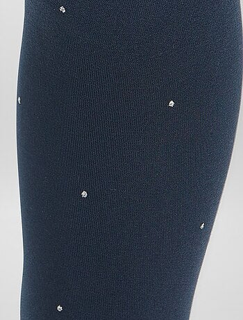 Set di 2 collant leggeri fantasia