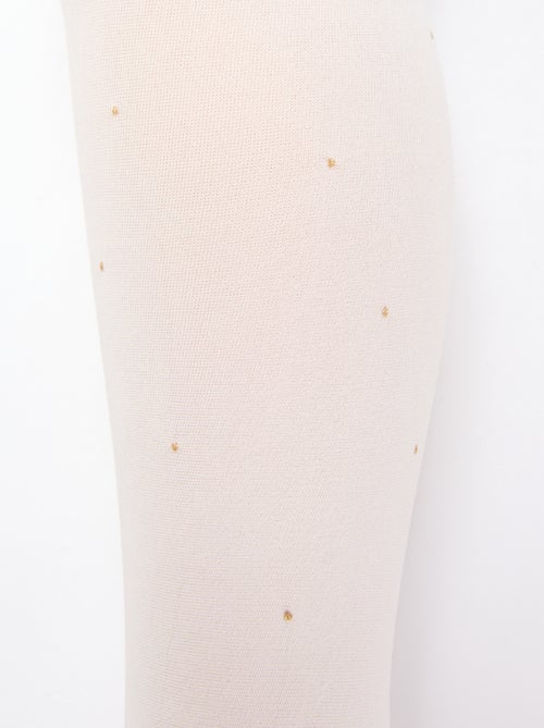 Set di 2 collant leggeri fantasia - Kiabi