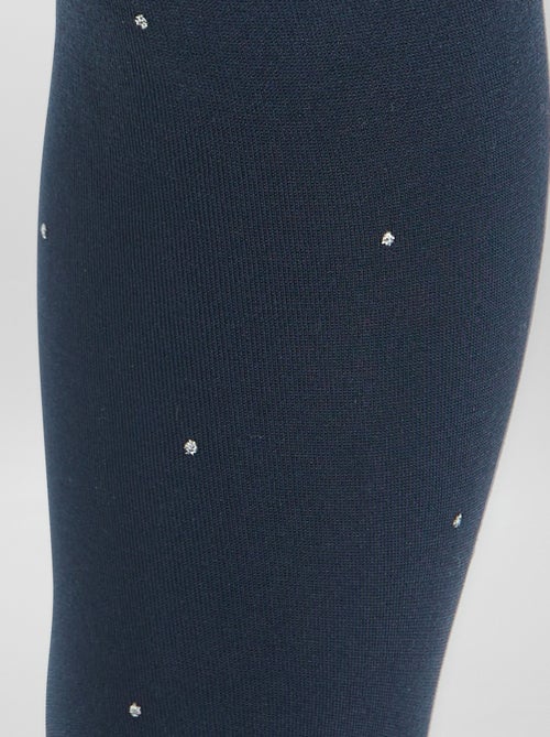 Set di 2 collant leggeri fantasia - Kiabi