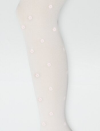 Set di 2 collant leggeri fantasia