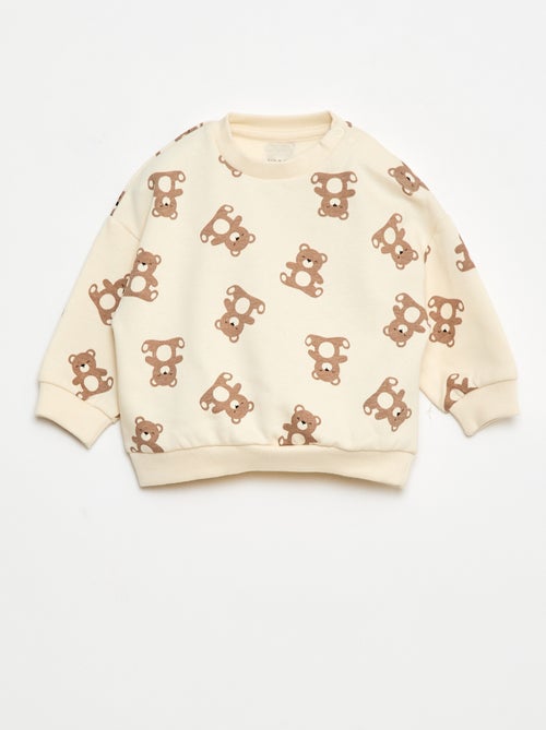 Set di 2 completi maglia + pantalone in cotone - Kiabi