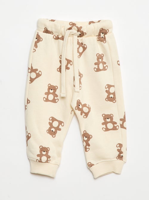 Set di 2 completi maglia + pantalone in cotone - Kiabi