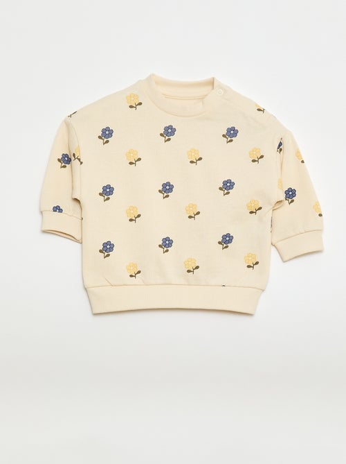 Set di 2 completi maglia + pantaloni in cotone - Kiabi