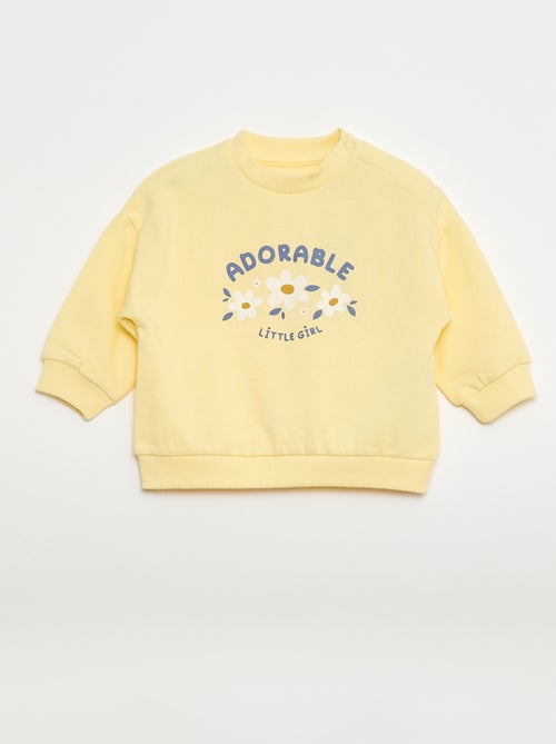 Set di 2 completi maglia + pantaloni in cotone - Kiabi