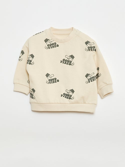 Set di 2 completi maglia + pantaloni in cotone - Kiabi