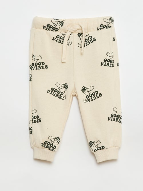 Set di 2 completi maglia + pantaloni in cotone - Kiabi