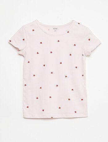 Set di 2 completi pigiama corti in jersey di cotone