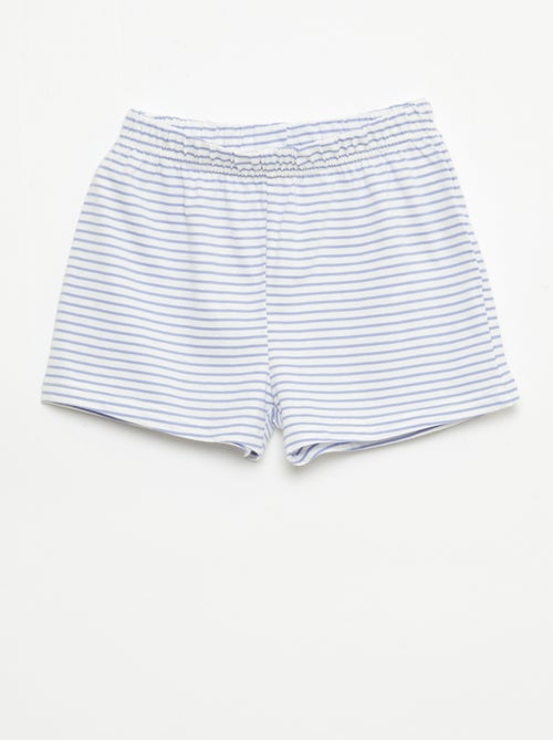 Set di 2 completi pigiama corti in jersey di cotone - Kiabi