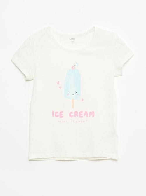 Set di 2 completi pigiama corto in jersey di cotone - Kiabi