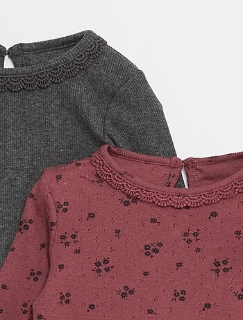 Set di 2 completini t-shirt + leggings - 2 pezzi