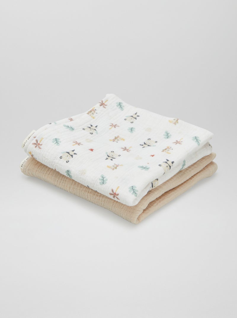 Set di 2 copertine 'Petit Béguin' BEIGE - Kiabi