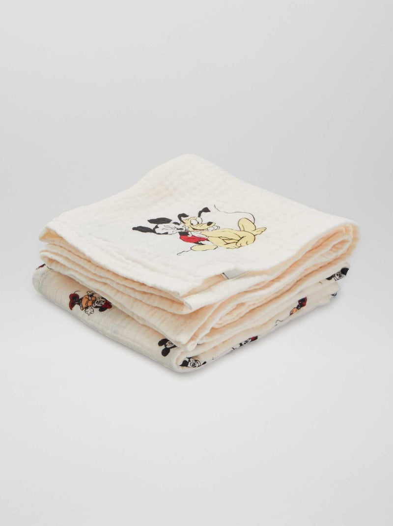 Set di 2 copertine 'Topolino' 'Disney' BIANCO - Kiabi